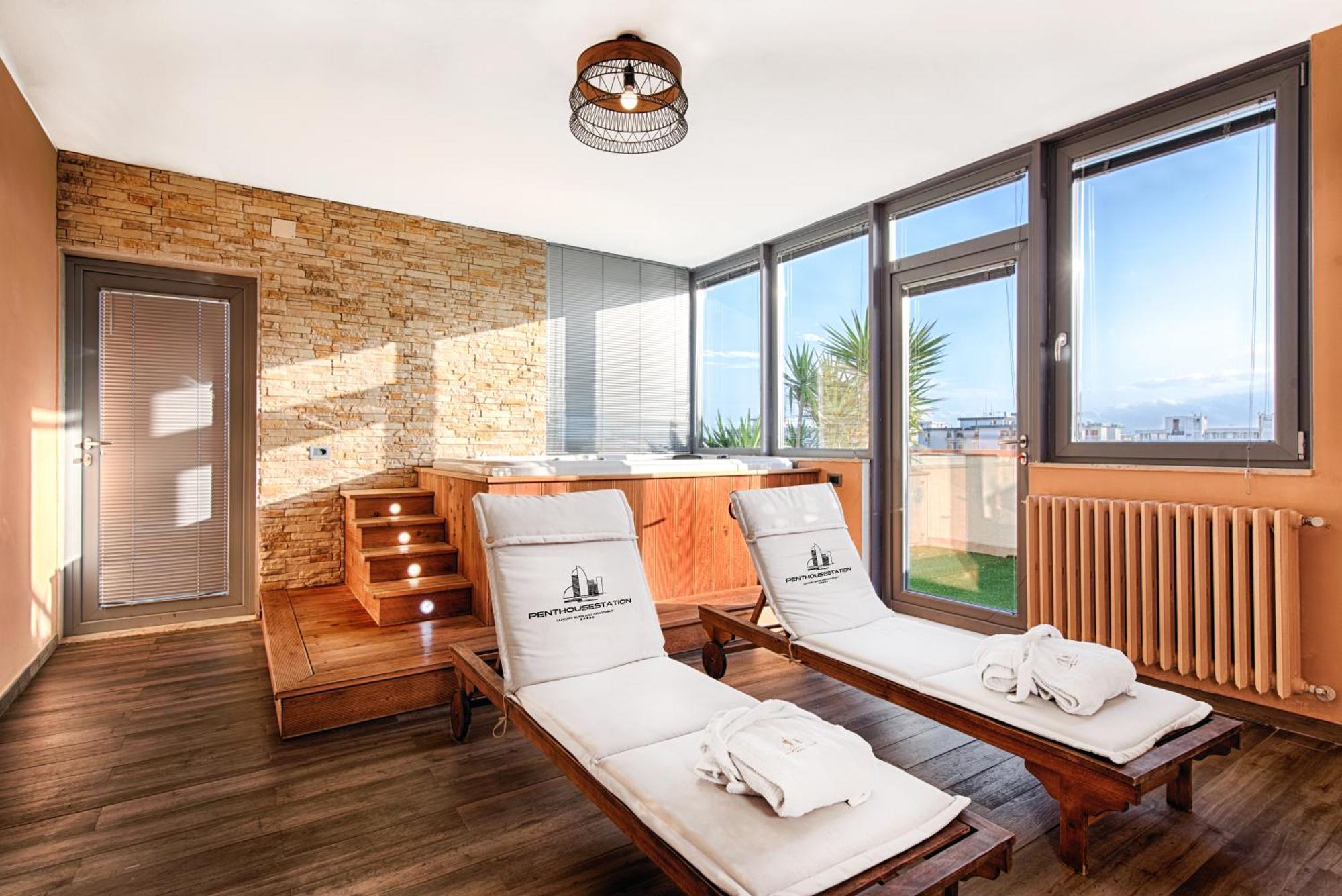 Penthouse Station Luxury Apts Le Dimore Bríndisi Exterior foto