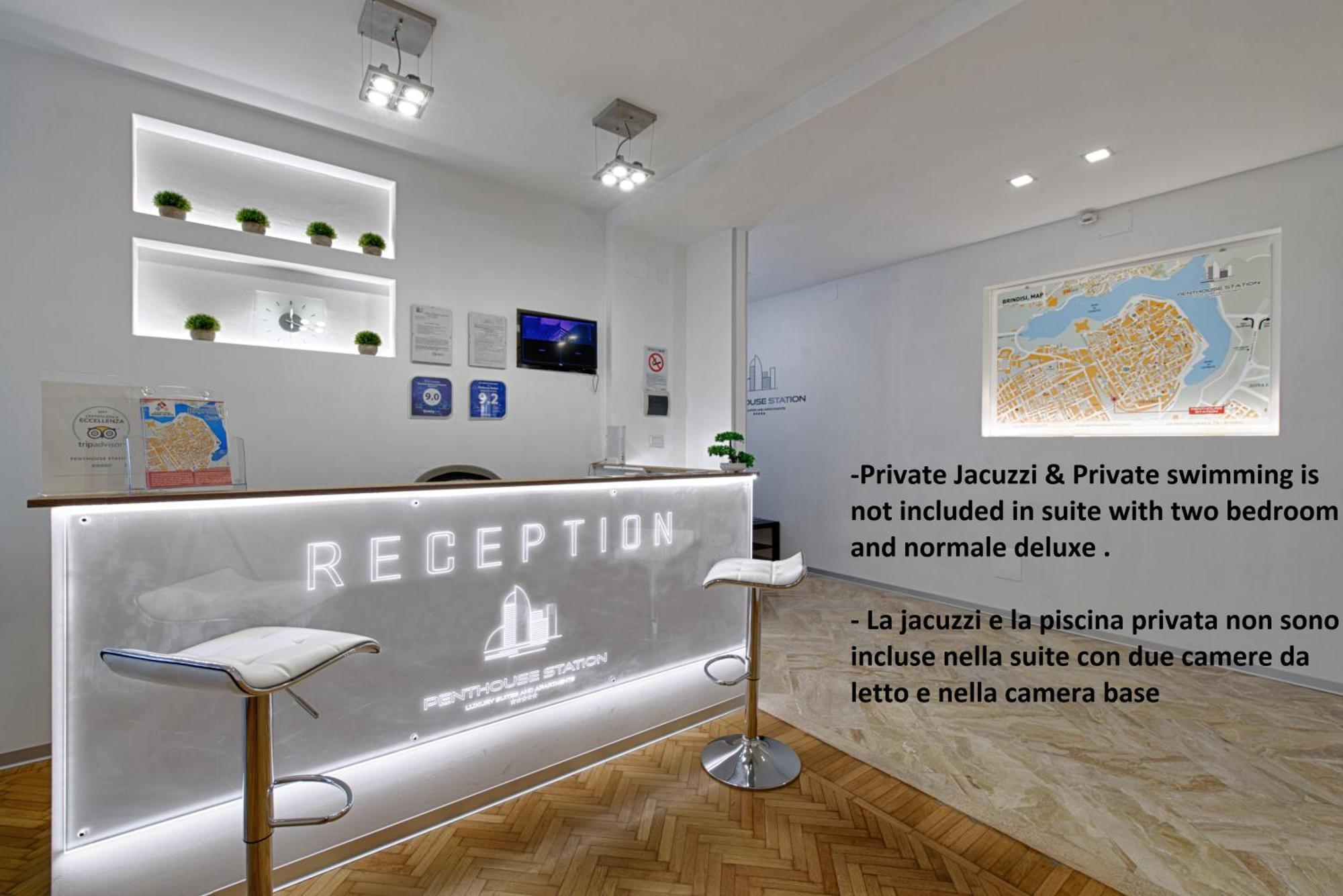 Penthouse Station Luxury Apts Le Dimore Bríndisi Exterior foto